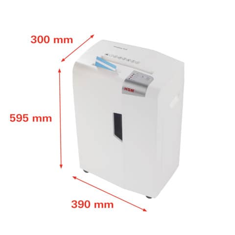 Distruggidocumenti uso moderato HSM Shredstar X15 + utensile taglio CD - 26L P-4- taglio a frammenti 4x37 mm 1030121